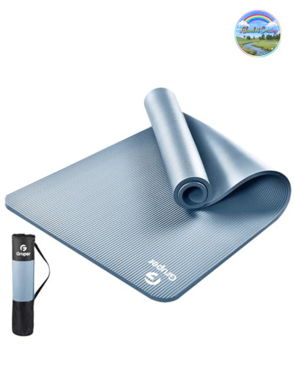 Extra Thick 10mm Non Slip Yoga Mat NBR Foam 72x24 Exercise Pilates Mat